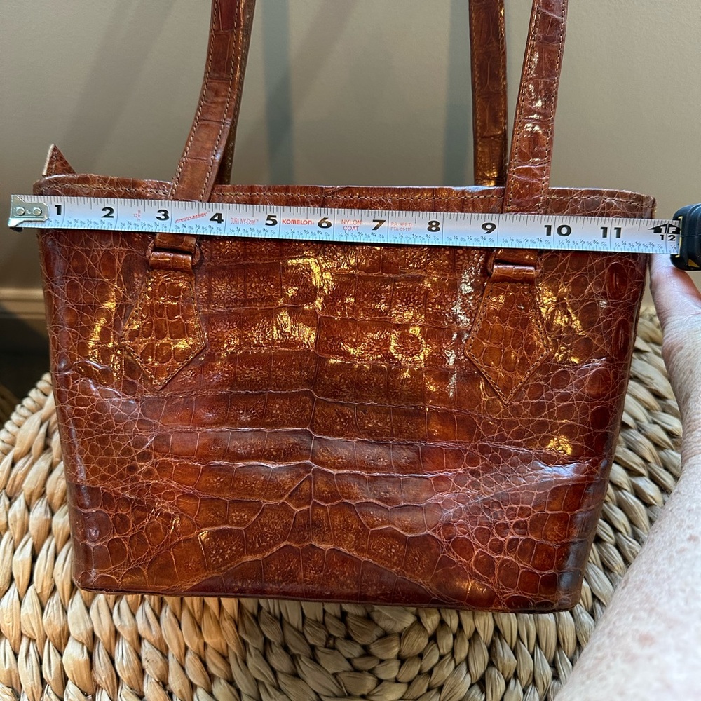100% genuine alligator handbag/purse from Nicaragua.